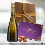 luxury prosecco and chocolate truffles gift