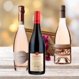 Red and Rose Wine Gift for Her